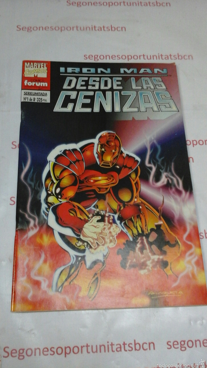 C&oacute;mics: IRON MAN - DESDE LAS CENIZAS - N&deg;1 - FORUM - Foto 1