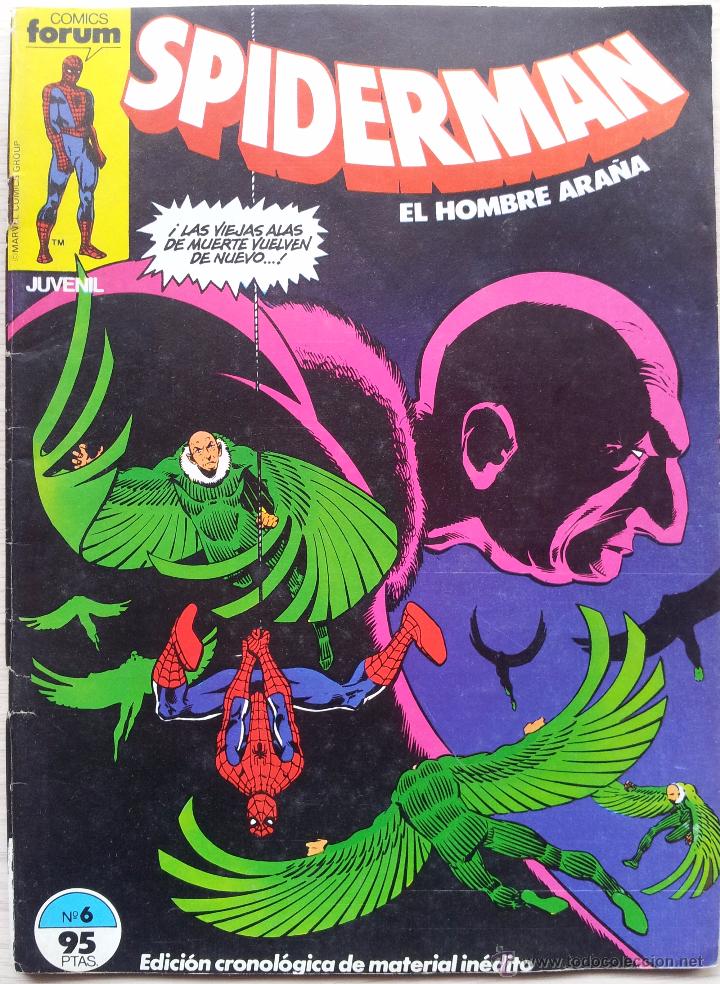 C&oacute;mics: SPIDERMAN : COMICS FORUM , N&ordm; 6 , A&Ntilde;O 1983 - PRIMERA EDICION - Foto 1