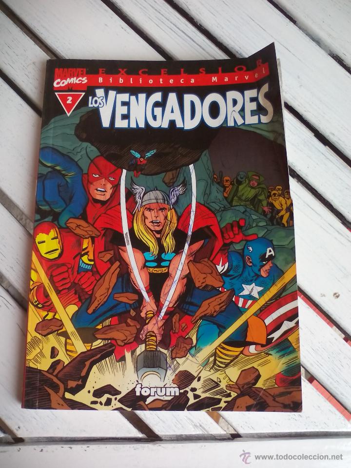C&oacute;mics: Los vengadores n&ordm; 2 Excelsior. Biblioteca Marvel Forum. Marvel Comics. Comic - Foto 1