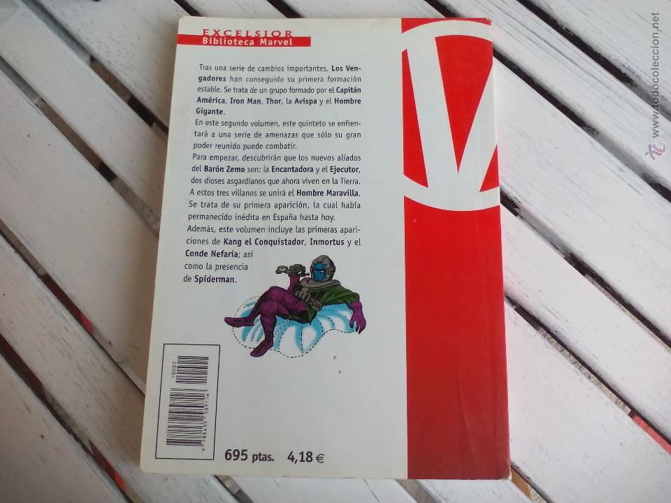 C&oacute;mics: Los vengadores n&ordm; 2 Excelsior. Biblioteca Marvel Forum. Marvel Comics. Comic - Foto 5