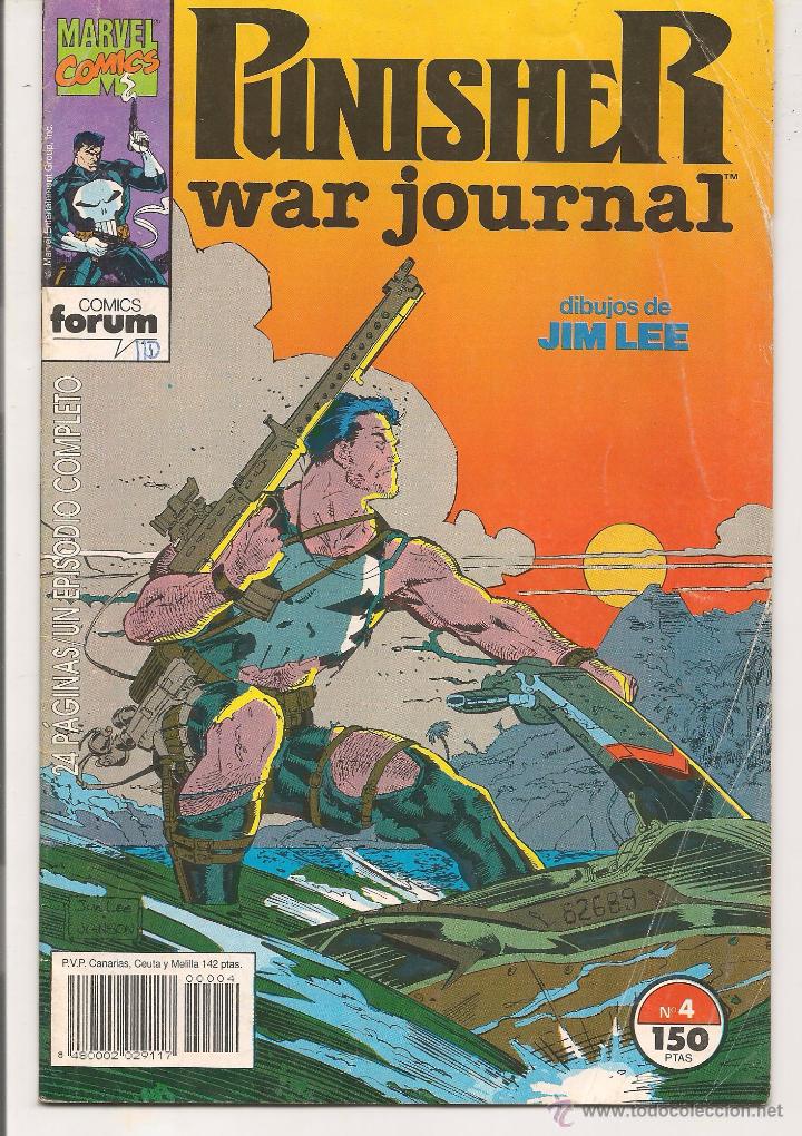 C&oacute;mics: PUNISHER. WAR JOURNAL. N&ordm; 4. FORUM 1992.(C/A25) - Foto 1