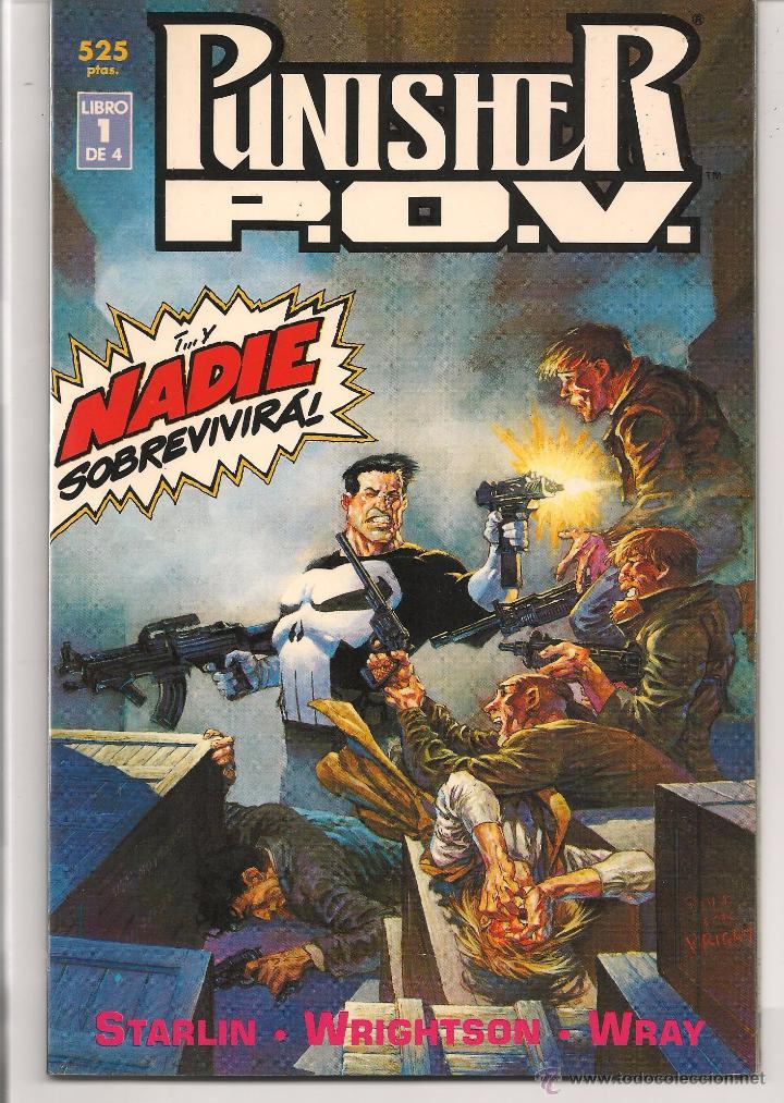 C&oacute;mics: PUNISHER. P.O.V.  LIBRO 1 DE 4. FORUM 1993.(C/A25) - Foto 1