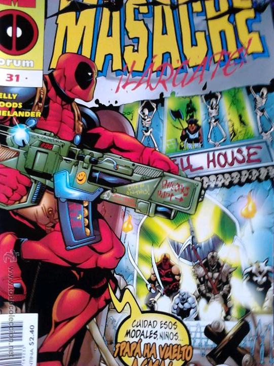 C&oacute;mics: masacre (deadpool) serie de 31 n&uacute;meros completa - Foto 1