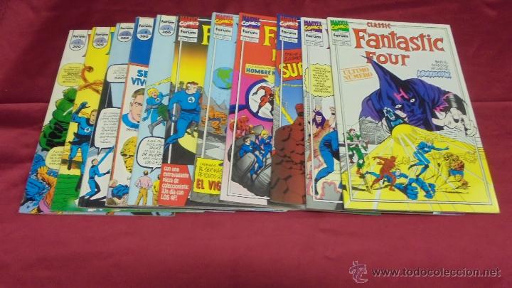 C&oacute;mics: FANTASTIC FOUR CLASSIC. COLECCION COMPLETA. 11 EJEMPLARES. FORUM. - Foto 1