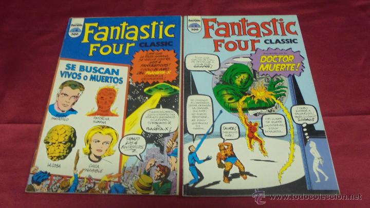 C&oacute;mics: FANTASTIC FOUR CLASSIC. COLECCION COMPLETA. 11 EJEMPLARES. FORUM. - Foto 5