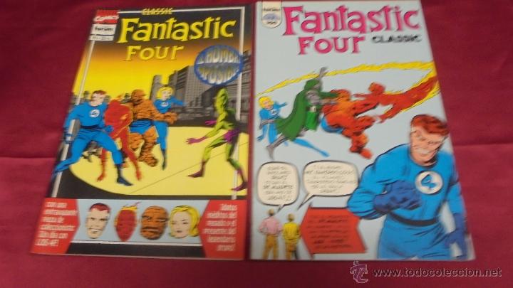 C&oacute;mics: FANTASTIC FOUR CLASSIC. COLECCION COMPLETA. 11 EJEMPLARES. FORUM. - Foto 7