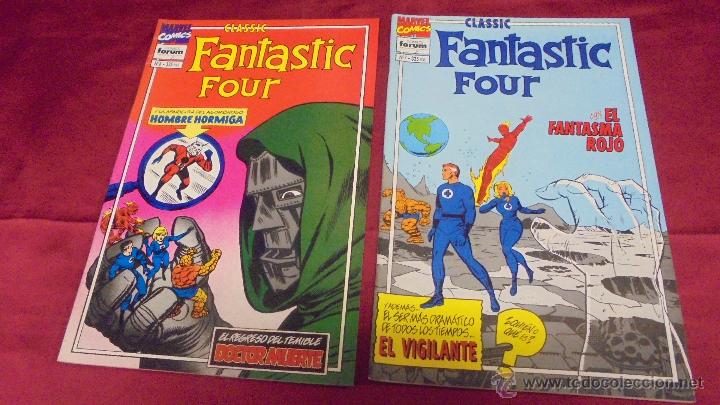 C&oacute;mics: FANTASTIC FOUR CLASSIC. COLECCION COMPLETA. 11 EJEMPLARES. FORUM. - Foto 9
