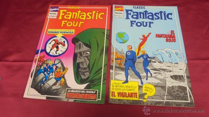 C&oacute;mics: FANTASTIC FOUR CLASSIC. COLECCION COMPLETA. 11 EJEMPLARES. FORUM. - Foto 10