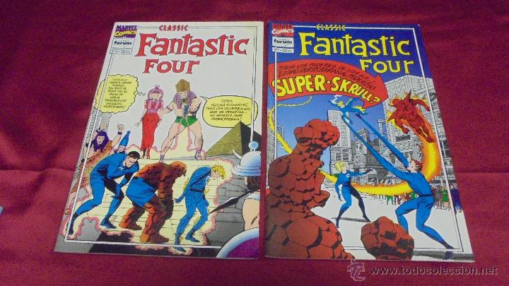 C&oacute;mics: FANTASTIC FOUR CLASSIC. COLECCION COMPLETA. 11 EJEMPLARES. FORUM. - Foto 12