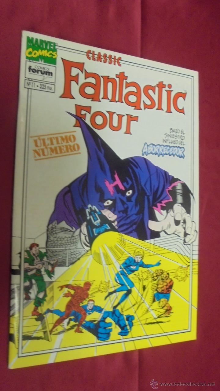 C&oacute;mics: FANTASTIC FOUR CLASSIC. COLECCION COMPLETA. 11 EJEMPLARES. FORUM. - Foto 15