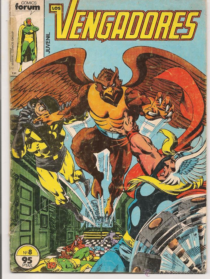 C&oacute;mics: LOS VENGADORES. N&ordm; 8.  FORUM 1983. (C/A42) - Foto 1