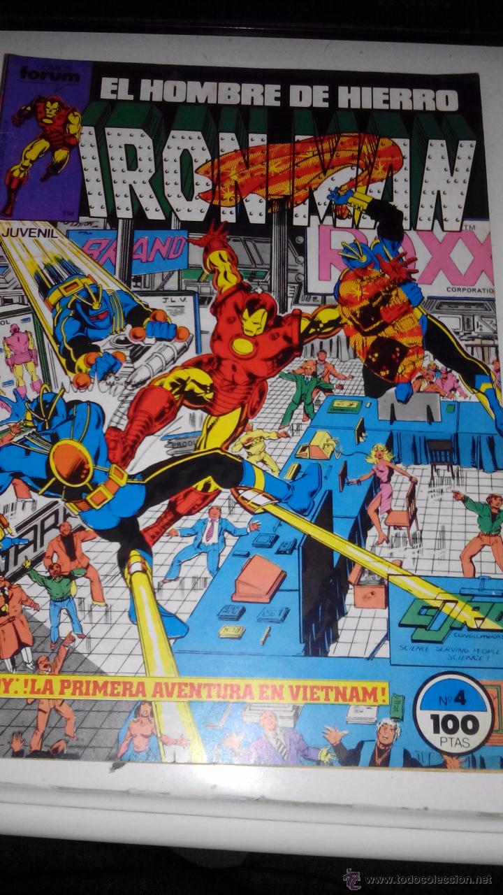 C&oacute;mics: IRON MAN - 4-  el hombre de hierro - Foto 1