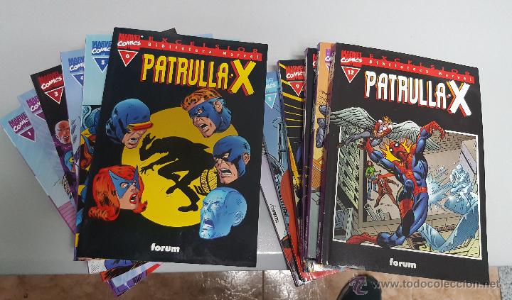 C&oacute;mics: BIBLIOTECA MARVEL PATRULLA-X &iexcl; COMPLETA 12 NUMEROS ! MARVEL FORUM - Foto 1