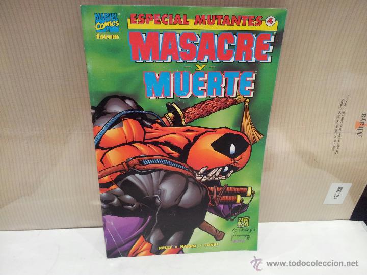 C&oacute;mics: especial mutantes numero 4 masacre y muerte comics forum marvel - Foto 1