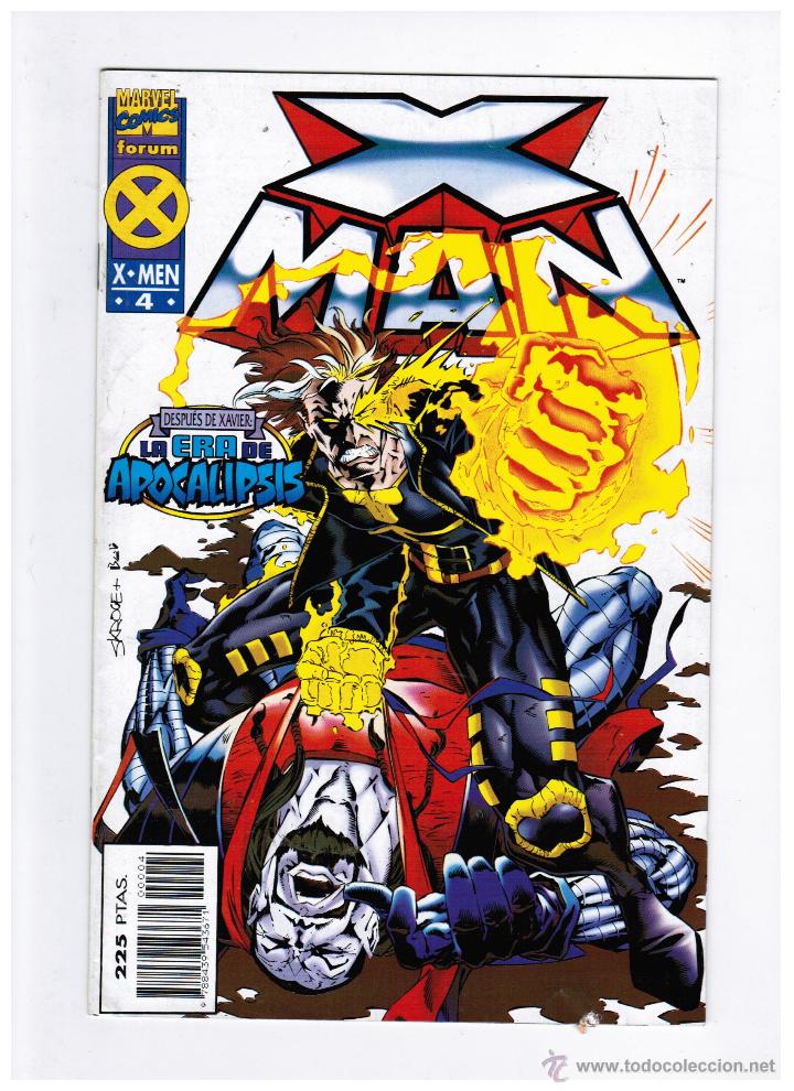 C&oacute;mics: X MAN VOL 1 N&ordm; 4 - LA ERA DE APOCALIPSIS - FORUM - Foto 1