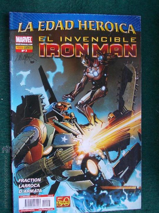 C&oacute;mics: Iron Man n&ordm; 7 - Foto 1