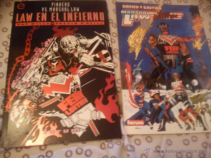 C&oacute;mics: LOTE COMICS MARSHAL LAW - Foto 1