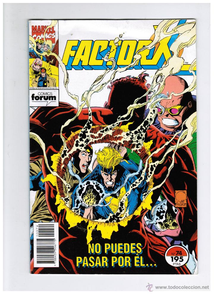 C&oacute;mics: FACTOR X VOL 1 N&ordm; 74 - FORUM - Foto 1