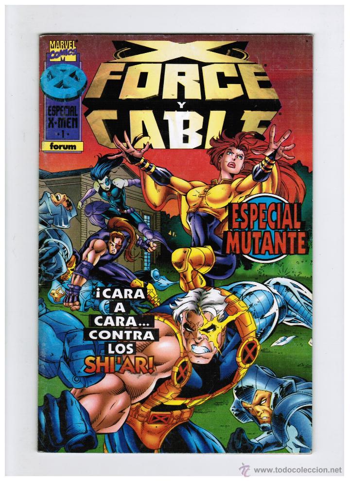 C&oacute;mics: X-FORCE Y CABLE N&ordm; 1 - ESPECIAL MUTANTE - FORUM - Foto 1