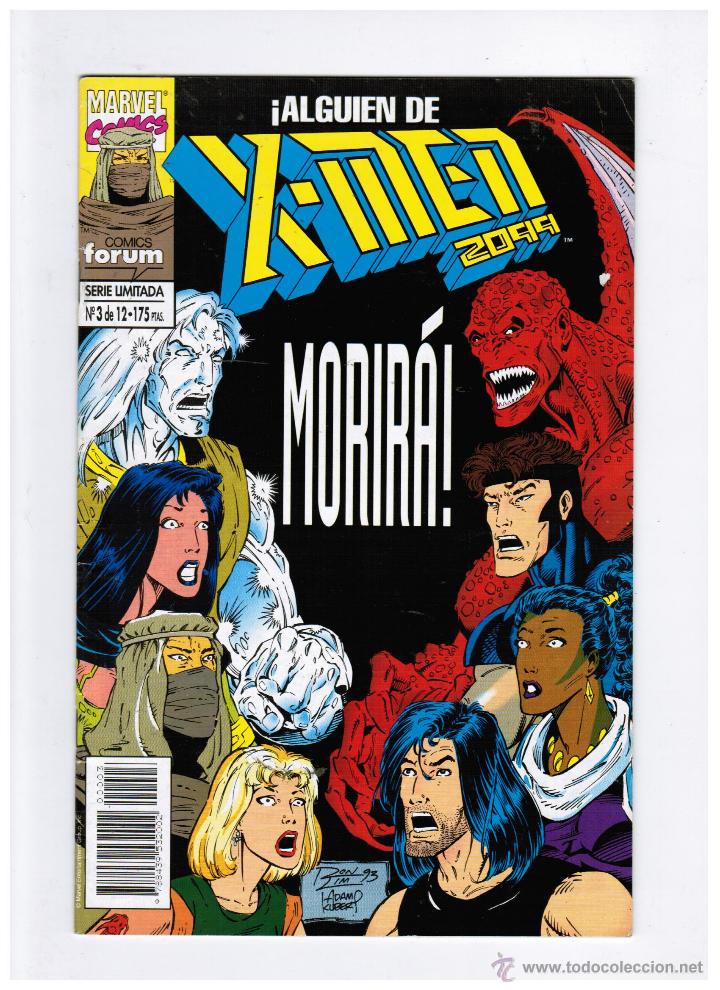 C&oacute;mics: X MEN 2099 N&ordm; 3 DE 12 - FORUM - Foto 1