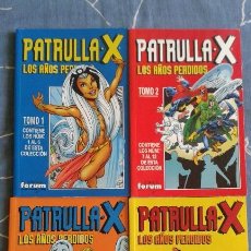 Cómics: PATRULLA X LOS AÑOS PERDIDOS, 4 RETAPADOS, COLECCION COMPLETA