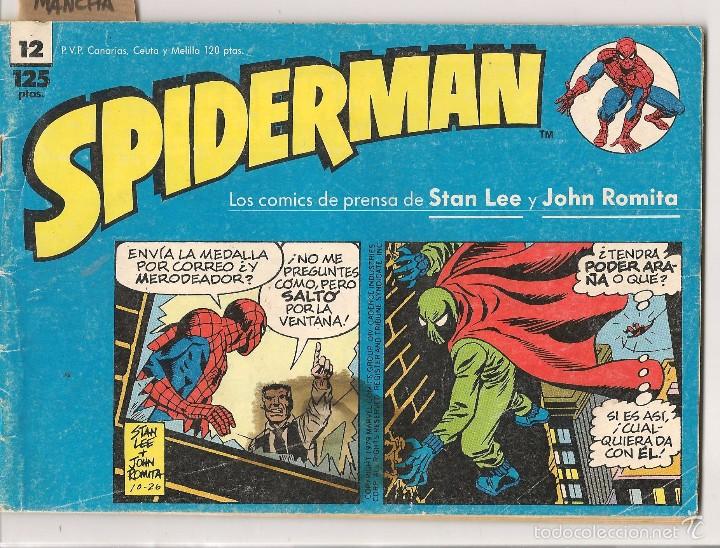 Cómics: SPIDERMAN. Nº 12. LOS COMIC DE PRENSA SE STAN LEE Y JOHN ROMITA. FORUM 1989 (C/A49)
