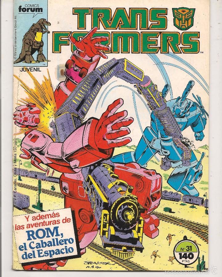 C&oacute;mics: TRANSFORMERS. N&ordm; 31. FORUM 1988 (C/A49) - Foto 1