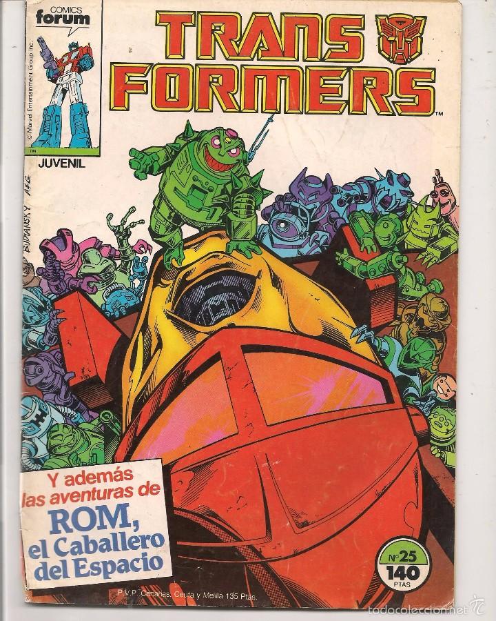 C&oacute;mics: TRANSFORMERS. N&ordm; 25. FORUM 1988 (C/A49) - Foto 1