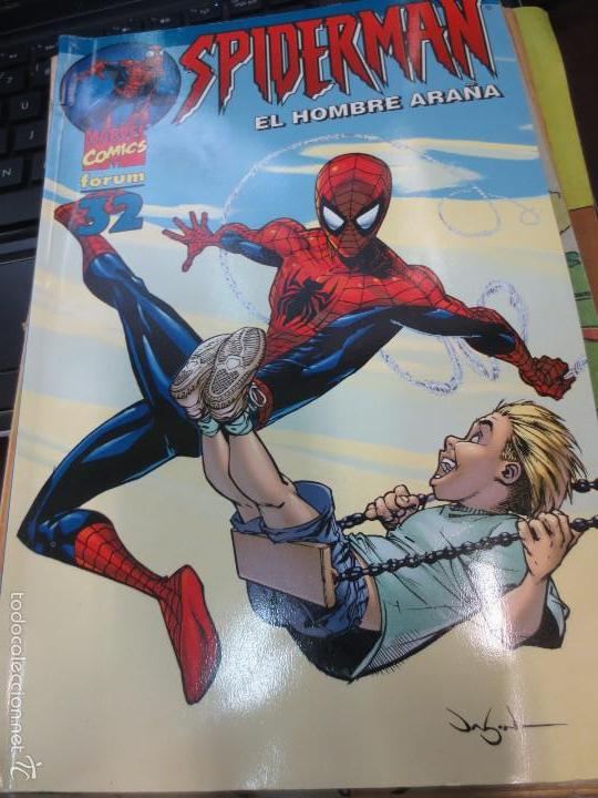 C&oacute;mics: SPIDERMAN EL HOMBRE ARA&Ntilde;A N&ordm; 32 EDIT FORUM A&Ntilde;O 2004 - Foto 1