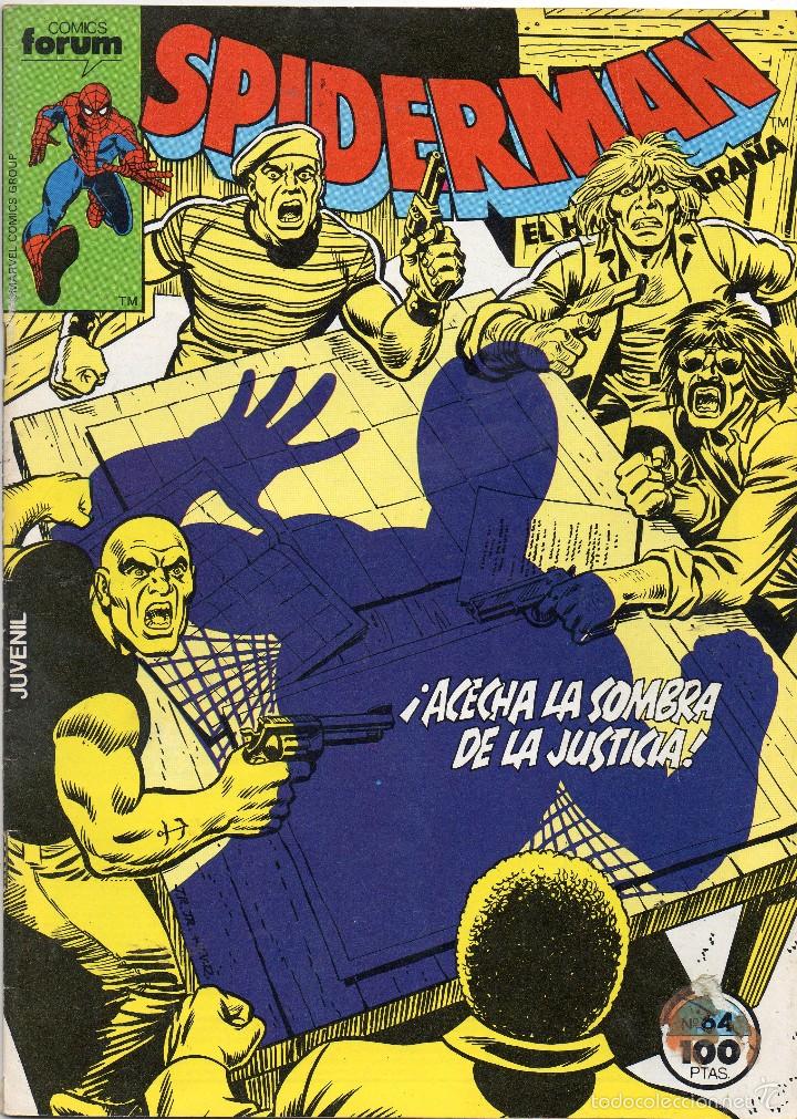 C&oacute;mics: COMIC FORUM 1985 SPIDERMAN VOL1 N&ordm; 64 (BUEN ESTADO) - Foto 1