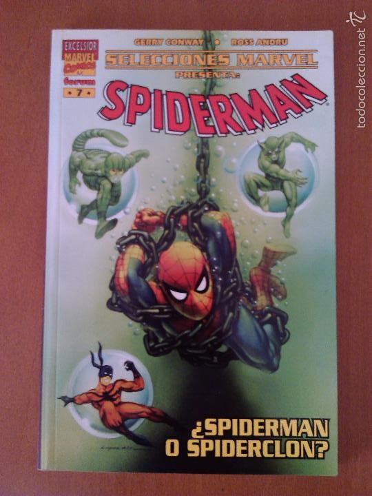 C&oacute;mics: selecciones marvel n&ordm; 7 spiderman : &iquest; spiderman o spiderclon ? - Foto 1