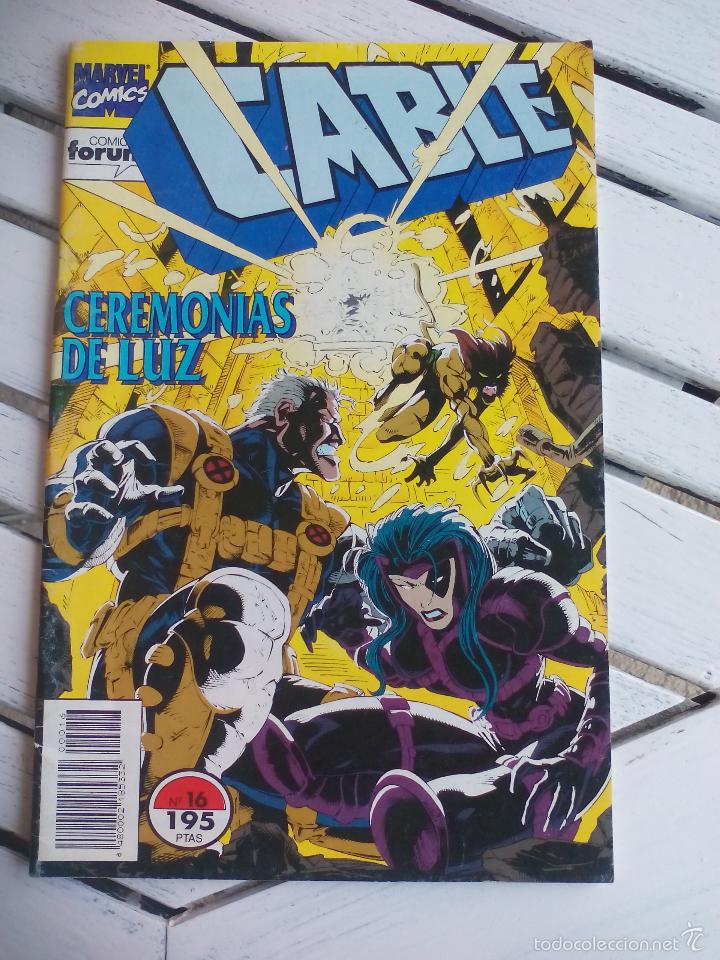 C&oacute;mics: Cable n&ordm; 16 Ceremonias de Luz Forum comics. Marvel comic. - Foto 1