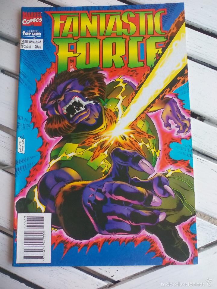 C&oacute;mics: Fantastic Force. N&ordm; 3 de 6 Forum comics. Marvel comic. - Foto 1