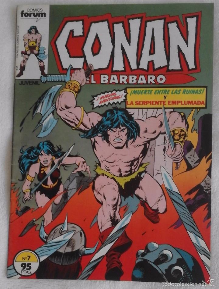 C&oacute;mics: conan el barbaro. forum 1983 juvenil color - Foto 1