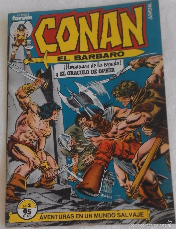 C&oacute;mics: conan el barbaro. forum 1983 juvenil color - Foto 1