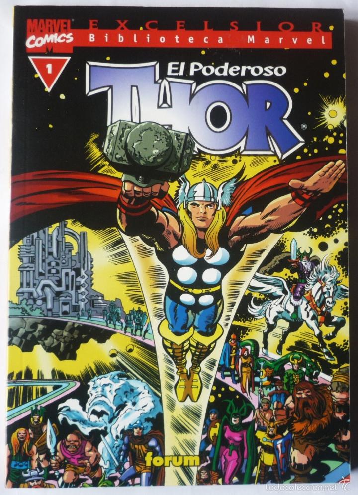 C&oacute;mics: BIBLIOTECA MARVEL THOR N&ordm; 1 - Foto 1