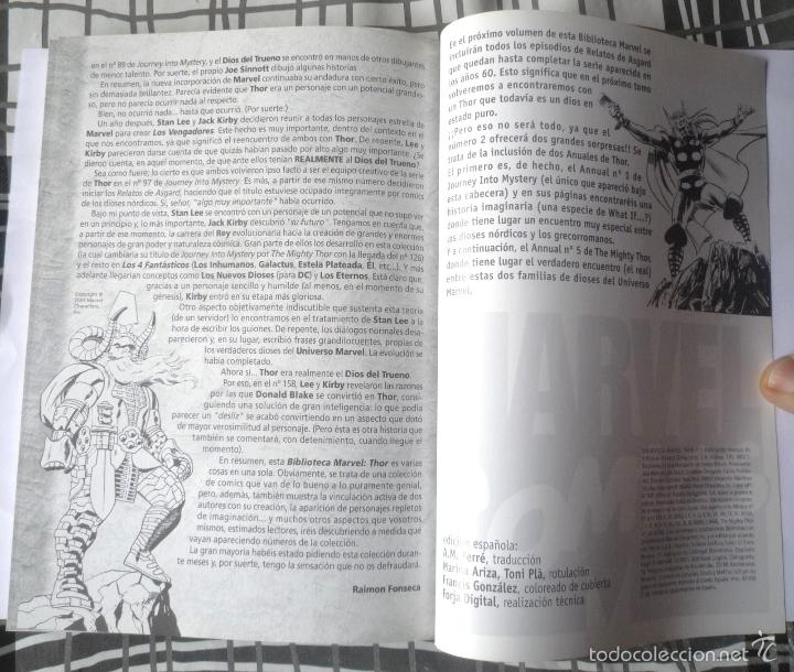 C&oacute;mics: BIBLIOTECA MARVEL THOR N&ordm; 1 - Foto 5