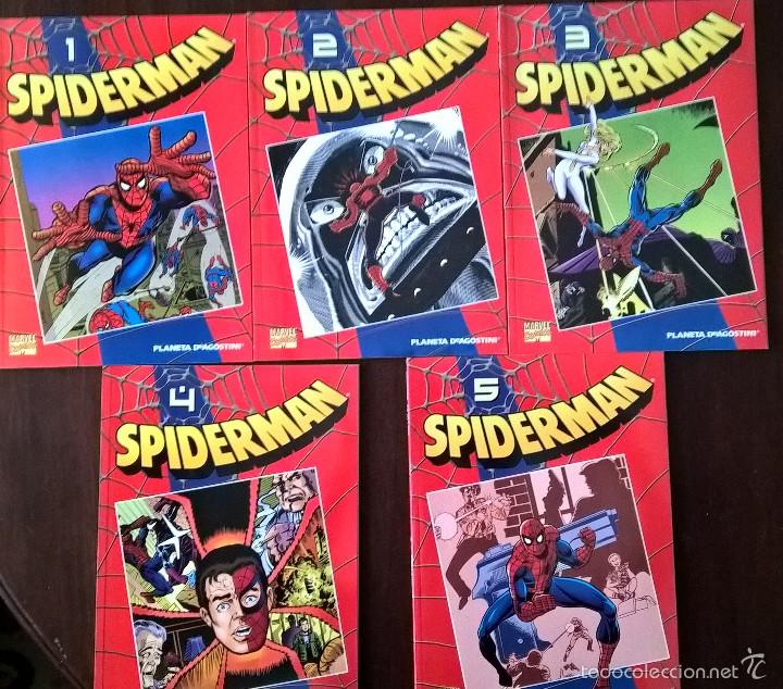 C&oacute;mics: 5 COMICS SPIDERMAN DEL 1 AL 5 COLECCIONABLE PLANETA DE AGOSTINI - Foto 1
