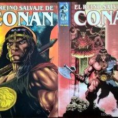 Cómics: DOS COMICS EL REINO SALVAJE DE CONAN.NUMEROS 1 Y 2. Lote 55714674