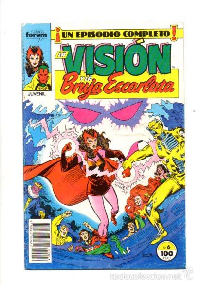 C&oacute;mics: LA VISI&Oacute;N Y LA BRUJA ESCARLATA - N&ordm; 6 - COMICS FORUM - Foto 1
