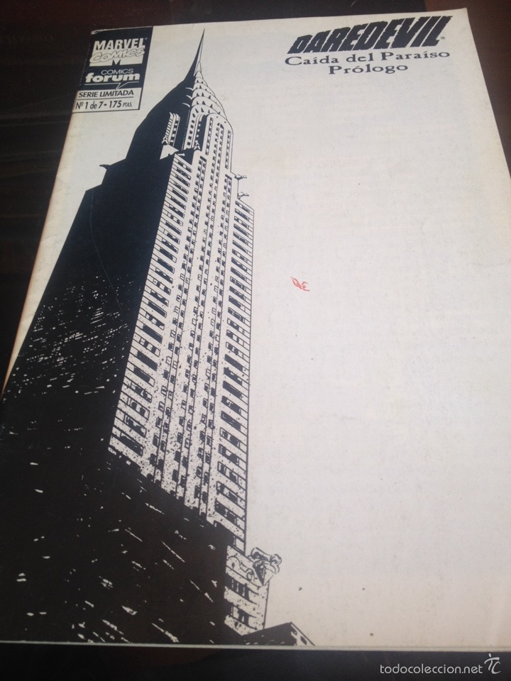 C&oacute;mics: C&oacute;mic daredevil ca&iacute;da del para&iacute;so pr&oacute;logo - Foto 1