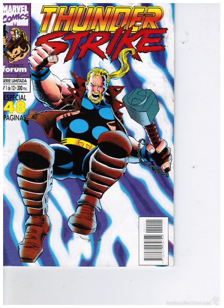 C&oacute;mics: THUNDER STRIKE N&ordm; 1 DE 12 - 48 P&Aacute;GINAS - FORUM 1994 - Foto 1