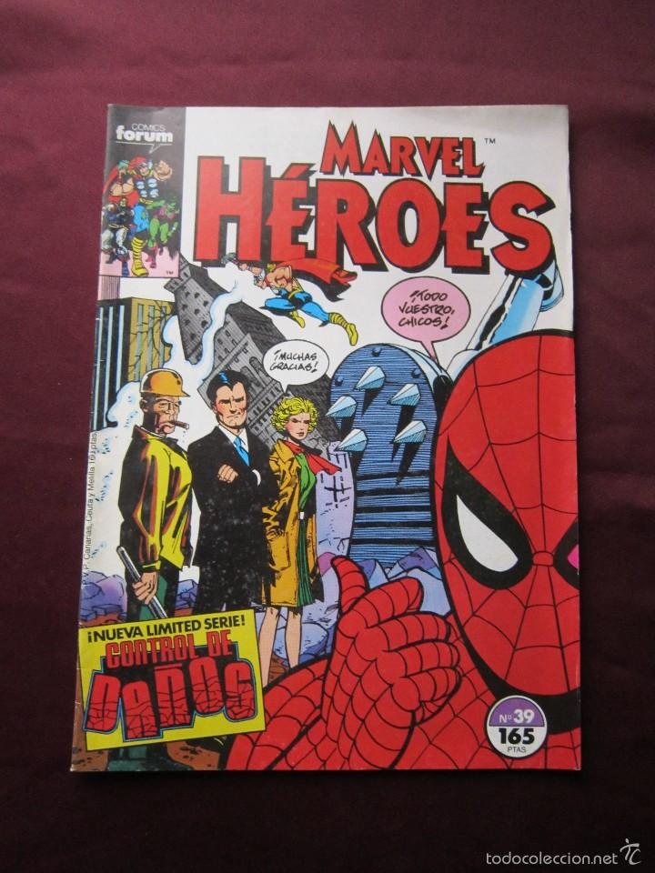 C&oacute;mics: Marvel H&eacute;roes N&ordm; 39 Control de da&ntilde;os Comics Forum tebeni - Foto 1