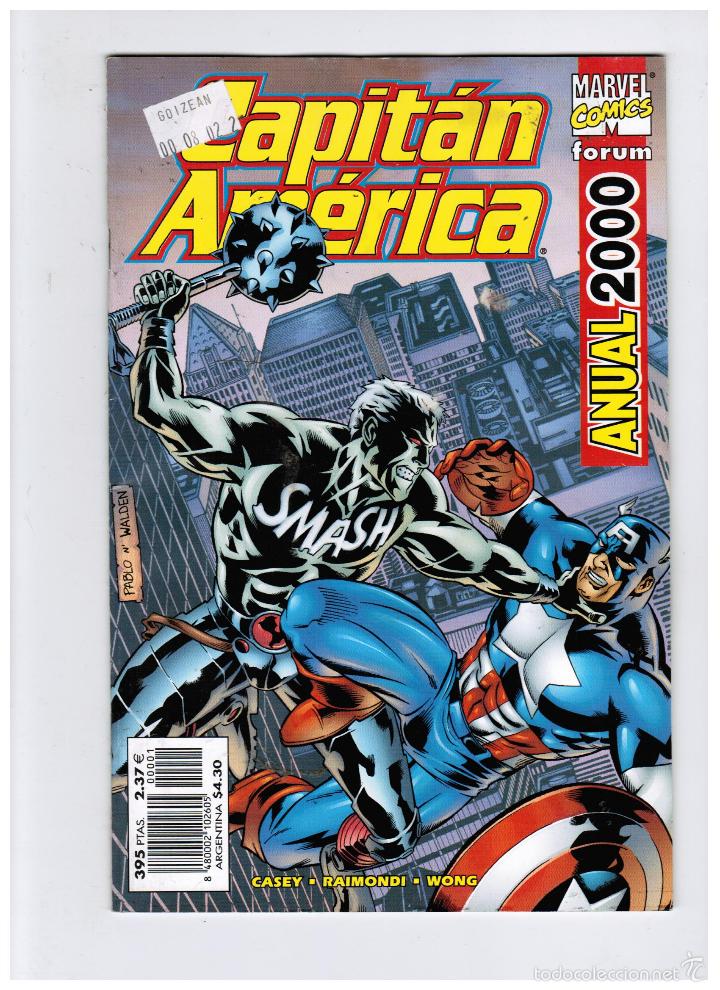 C&oacute;mics: ANUAL 2000 - CAPIT&Aacute;N AM&Eacute;RICA  - FORUM - Foto 1