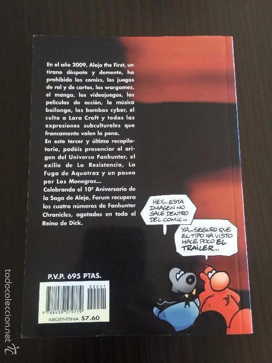 C&oacute;mics: Fanhunter Classics. Out of Barnacity. Cels Pi&ntilde;ol. - Foto 2