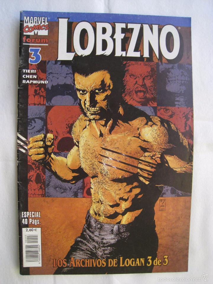 C&oacute;mics: LOBEZNO - N&ordm; 3 - LOS ARCHIVOS DE LOGAN 3 DE 3 - FORUM. - Foto 2