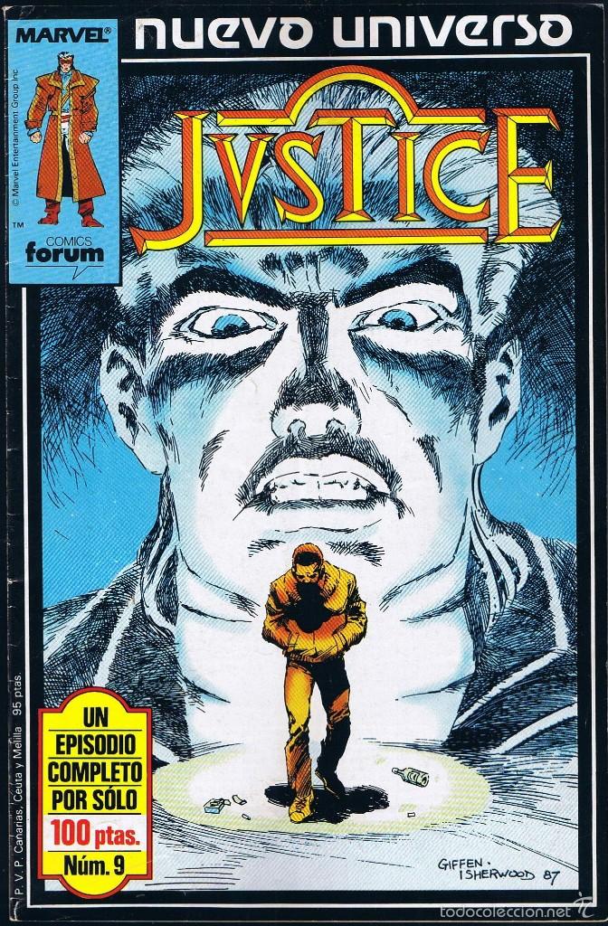 C&oacute;mics: JUSTICE N&ordm; 9 COMICS FORUM 1987 - Foto 1