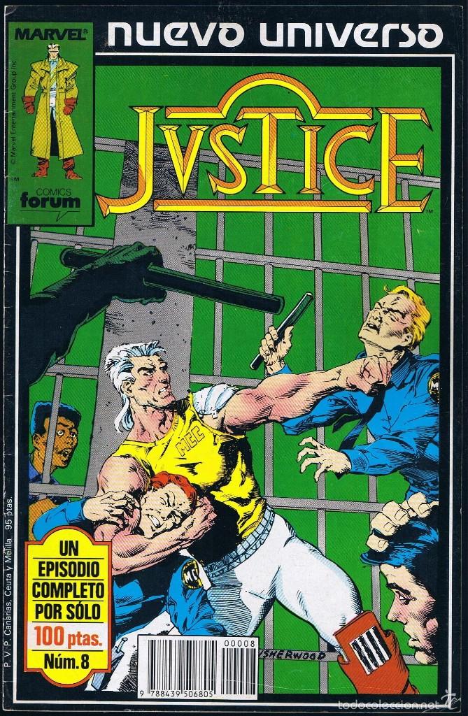 C&oacute;mics: JUSTICE N&ordm; 8 COMICS FORUM 1987 - Foto 1