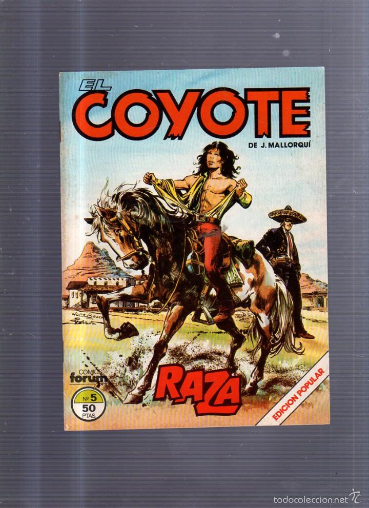 C&oacute;mics: TEBEO EL COYOTE. N&ordm; 5. RAZA. EDICION POPULAR. - Foto 1