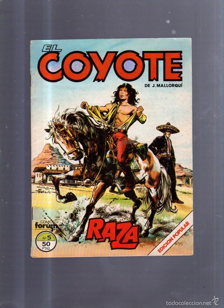 C&oacute;mics: TEBEO EL COYOTE. N&ordm; 5. RAZA. EDICION POPULAR. - Foto 1
